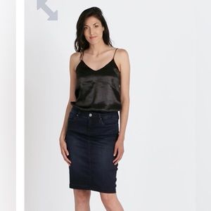 NWT Blank NYC | Medium Wash Swing Away Denim Skirt - Women - Size 27